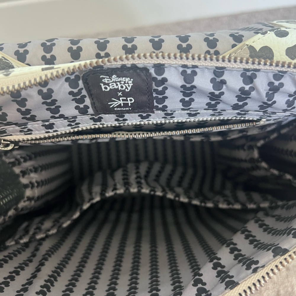 Disney Baby Mickey Mouse Patterned Bag in Gray and Black - Picture 3 of 5